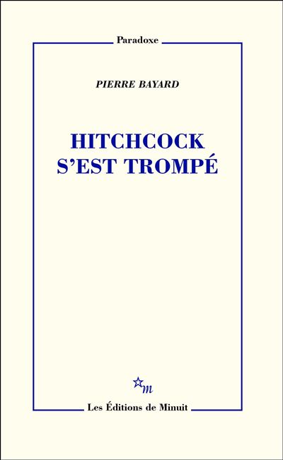 Hitchcock s est trompe